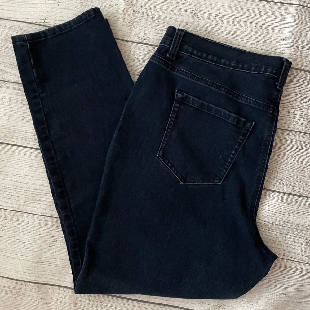 Women Style & Co High Rise Straight Leg Jeans